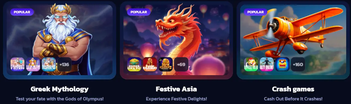 rapter casino games collections